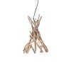 Ideal Lux DRIFTWOOD Pendant Light Light wood, 1-light source