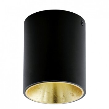 Eglo POLASSO ceiling light LED gold, black, 1-light source