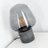 SEIRYU Table Lamp grey, black, stone appearance, 1-light source