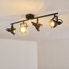 JONSERED Ceiling Light LED black, 4-light sources