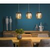 Lucide ERYN Pendant Light chrome, 3-light sources