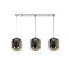 Lucide ERYN Pendant Light chrome, 3-light sources