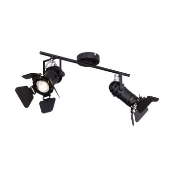 Spotlight Globo EGON black, 2-light sources