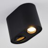 Quimper Ceiling Light black, 2-light sources