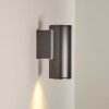 BRACHY Outdoor Wall Light LED black, 2-light sources