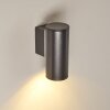 BRACHY Outdoor Wall Light LED black, 2-light sources