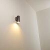 BRACHY Outdoor Wall Light LED black, 2-light sources