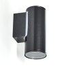 BRACHY Outdoor Wall Light LED black, 2-light sources