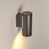 BRACHY Outdoor Wall Light LED black, 2-light sources