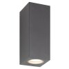 LCD SUHL Outdoor Wall Light grey, 2-light sources