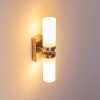 SUNDBORN Wall Light brushed steel, 2-light sources