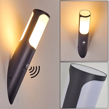 Nalmaibrück Outdoor Wall Light anthracite, 1-light source, Motion sensor
