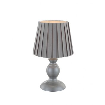 Globo table lamp grey, 1-light source