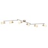Globo ceiling light matt nickel, 6-light sources