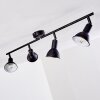 POLMAK Ceiling light black-gold, 4-light sources