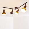 POLMAK Ceiling light black-gold, 4-light sources