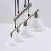 Bamenda Pendant Light matt nickel, 4-light sources