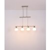 Globo WILLY Pendant Light matt nickel, 4-light sources