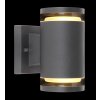 Outdoor Wall Light Globo ALCALA anthracite, 2-light sources