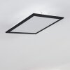 ESSAOUIRA Ceiling Light LED black, 1-light source, Remote control