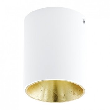 Eglo POLASSO ceiling light LED gold, white, 1-light source