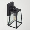 HJERPSTED Outdoor Wall Light black, 1-light source