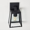 HJERPSTED Outdoor Wall Light black, 1-light source