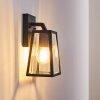HJERPSTED Outdoor Wall Light black, 1-light source