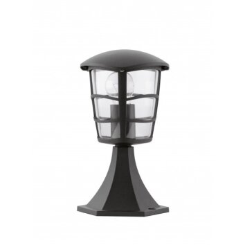 Eglo ALORIA pedestal light black, 1-light source