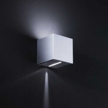 Helestra SIRI Slotted Metal Plate white