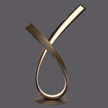 LINDA Table Light LED rust-coloured, 1-light source