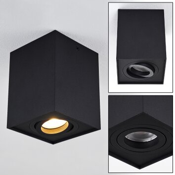 Baishan Ceiling Light black, 1-light source