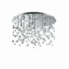 Ideal Lux NEVE Ceiling Light chrome, 12-light sources