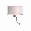 Ideal Lux HOTEL Wall Light LED chrome, 1-light source
