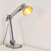 SVANFOLK Table Lamp grey, rust-coloured, 1-light source