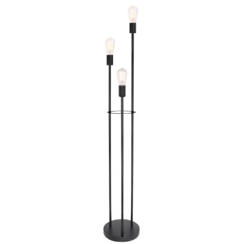 Globo DECADI Floor Lamp black, 3-light sources