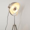 MALOY floor lamp chrome, matt nickel, 1-light source
