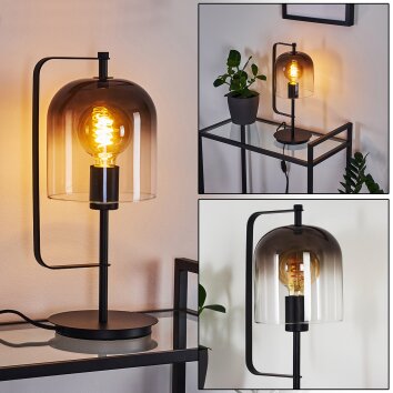 BOURGES Table lamp black, 1-light source