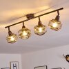 LIMASSOL Ceiling Light black, 4-light sources