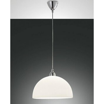 Fabas Luce NICE hanging light chrome, 1-light source