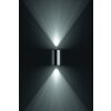 Philips BUXUS Outdoor Wall Light LED stainless steel, 2-light sources
