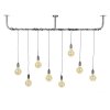 TJERGAAST Pendant Light silver, 8-light sources