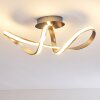 WOYENS Ceiling light LED brushed steel, 1-light source