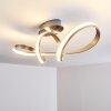 WOYENS Ceiling light LED brushed steel, 1-light source