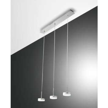 Fabas Luce DUNK Pendant Light LED aluminium, 3-light sources