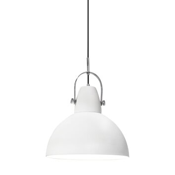 Pendant Light By Rydens Hoop white, 1-light source