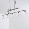 Bamenda Pendant Light matt nickel, 5-light sources