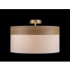 Globo ceiling light matt nickel, 3-light sources