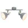 Globo GERDA ceiling spotlight grey, 2-light sources