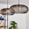 AGUEDA Pendant Light black, 2-light sources